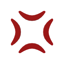 Anger Symbol original 3D template