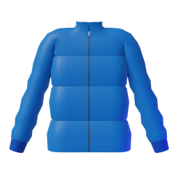 Coat original 3D template