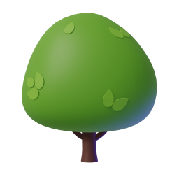Deciduous Tree original 3D template