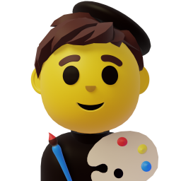 Artist original 3D template
