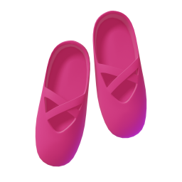 Ballet Shoes original 3D template