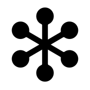 Dingbat Asterisk 641 original iOS template